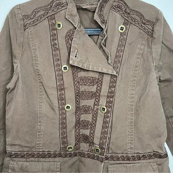 Vintage y2k Ruff Hewn Jacket in Brown - Picture 3 of 8